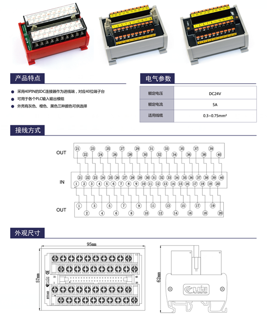 PLC专用转接模块